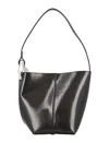 Jw Anderson The Jwa Corner Small Bucket Bag In Black