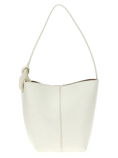 Jw Anderson The Jwa Corner Small Bucket Hand Bags White