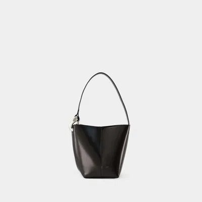 Jw Anderson The Jwa Corner Small Bucket Shoulder Bag - J.w. Anderson - Leather - Black