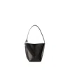 Jw Anderson The Jwa Corner Small Bucket Shoulder Bag In Brown