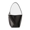 Jw Anderson The Jwa Corner Small Bucket Shoulder Bag In Black