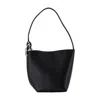 Jw Anderson The Jwa Corner Small Shoulder Bag In Black