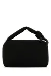 Shop Jw Anderson Black Fabric Jwa Puffy Handbag