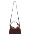 Jw Anderson J. W. Anderson The Jwa Corner Crossbody - Leather - Brown In Brown