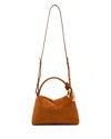 Jw Anderson The Jwa Small Corner Crossbody Bag In Brown