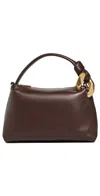 Jw Anderson The Jwa Small Corner Bag Deep Walnut