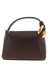 Jw Anderson J.w. Anderson Brown Leather Small Jwa Corner Handbag In Brown