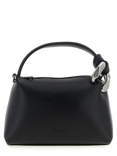 Jw Anderson 'the Jwa Small Corner Bag' Handbag In Black