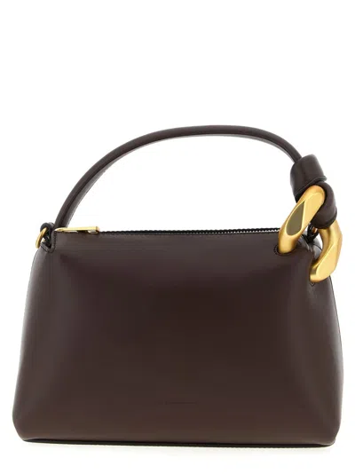 Jw Anderson 'the Jwa Small Corner Bag' Handbag In Brown