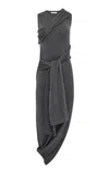 Jw Anderson Grey Jersey Dress In Gray