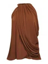 Jw Anderson Twisted Drape Halter Top