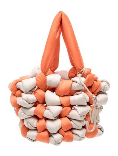 Pre-owned Jw Anderson Top Handle Bag In Orange