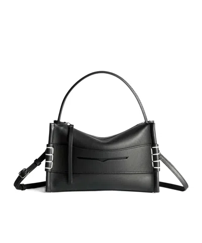 Jw Anderson Top Handle Shoulder Bag In Black