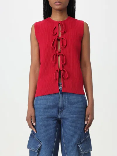 Jw Anderson Top  Woman Color Red In Red