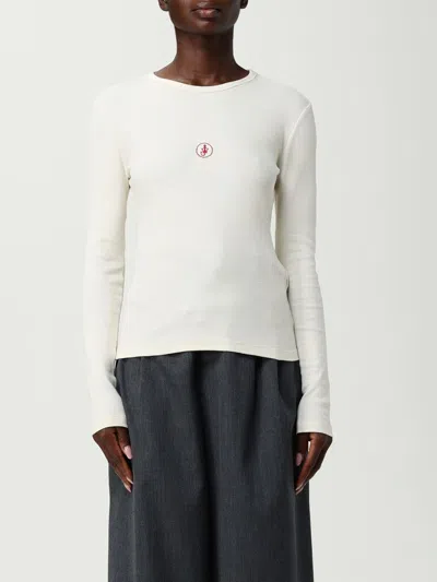 JW ANDERSON TOP JW ANDERSON WOMAN COLOR WHITE,H23136001