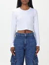 Jw Anderson Top  Woman Color White In White