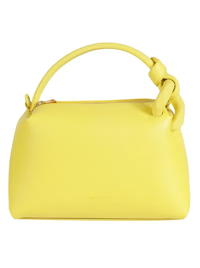 Jw Anderson Top Zip Classic Tote In Yellow