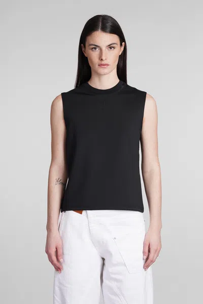 JW ANDERSON TOPWEAR IN BLACK POLYESTER