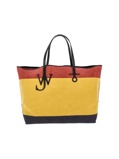 Jw Anderson Tote Bag "anchor Xl" In Multi