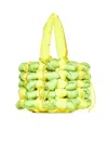 Jw Anderson Tote In Yellow/lime