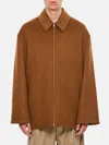 Jw Anderson J.w.anderson 'wire Puller' Short Coat In Braun