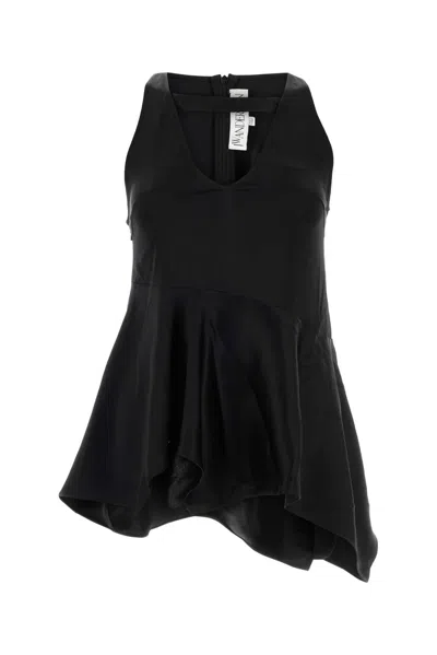 Jw Anderson Maglie Tank Top In Black