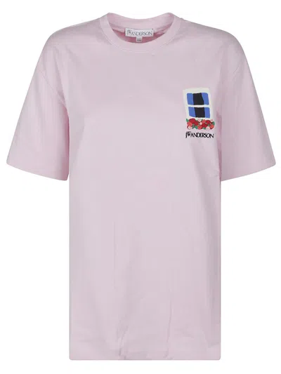 Jw Anderson Tshirt In Multicolor
