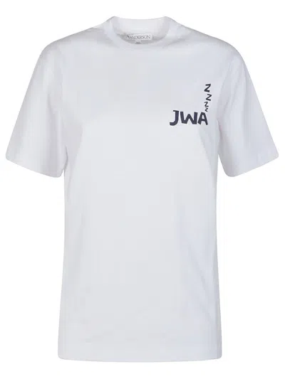 Jw Anderson Tshirt In White