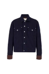 Jw Anderson Turn Up Cuff Jacket In Blue