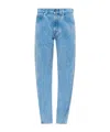 Jw Anderson Twisted Slim-fit Jeans In Blue