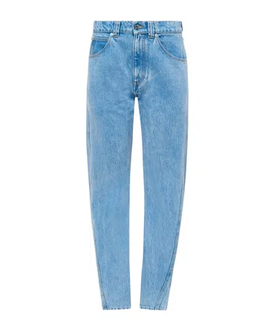 Jw Anderson Twist Skinny Jeans In Blue