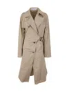 JW ANDERSON TWISTED BUCKLE TRENCH COAT,CO0241.PG1185