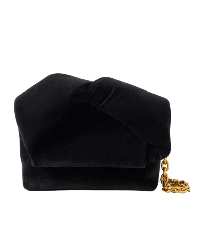 Jw Anderson Twisted Chain Clutch Bag In Purple
