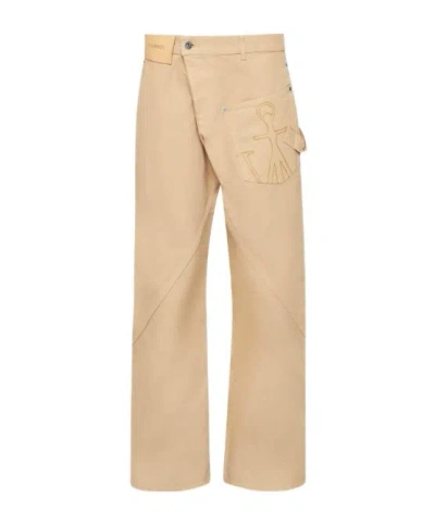 JW ANDERSON JW ANDERSON TWISTED STRAIGHT LEG JEANS