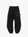 Jw Anderson Sweatpants J.w.anderson Clothing Black In Black