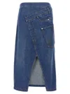 Jw Anderson J.w.anderson 'twisted Midi' Skirt