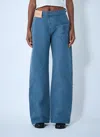 Jw Anderson Twisted Workwear Trousers In Blue