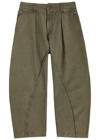 JW ANDERSON JW ANDERSON TWISTED SEAM COTTON TROUSERS