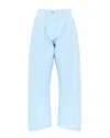Jw Anderson Twisted Seam Trousers In Blue