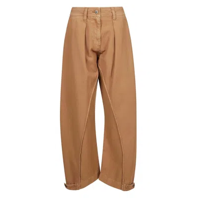 JW ANDERSON JW ANDERSON TWISTED SEAM WIDE LEG PANTS