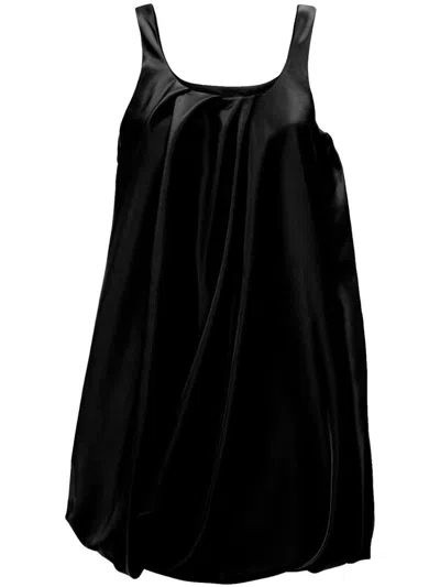 Jw Anderson J.w. Anderson Twisted Mini Dress In Black