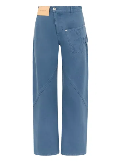 JW ANDERSON TWISTED WORKWEAR ANCHOR TROUSERS