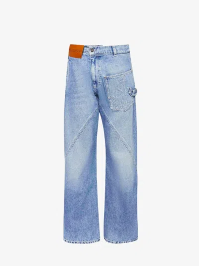Jw Anderson J. W. Anderson Twisted Workwear' Jeans In Black