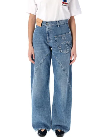 Jw Anderson Twisted Workwear Denim Pant