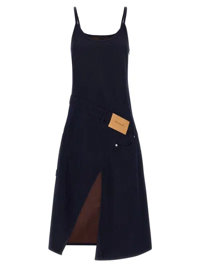 JW ANDERSON 'TWISTED WORKWEAR' DRESS