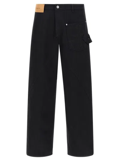 JW ANDERSON 'TWISTED WORKWEAR' JEANS
