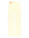 Jw Anderson Twisted Workwear Trousers In Yellow