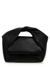 Jw Anderson Twister Midi' Handbag In Black