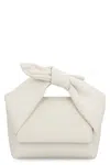 Jw Anderson Twister Mini Crossbody Bag In White