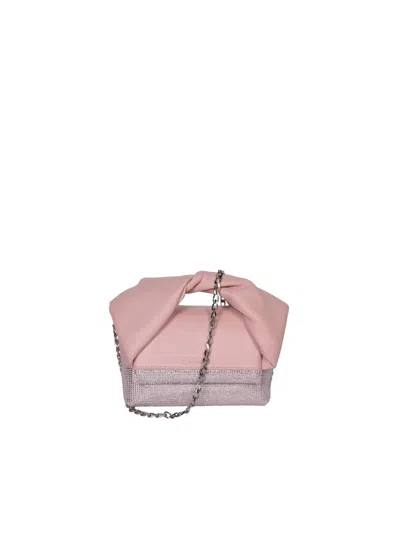 JW ANDERSON TWISTER SMALL PINK BAG